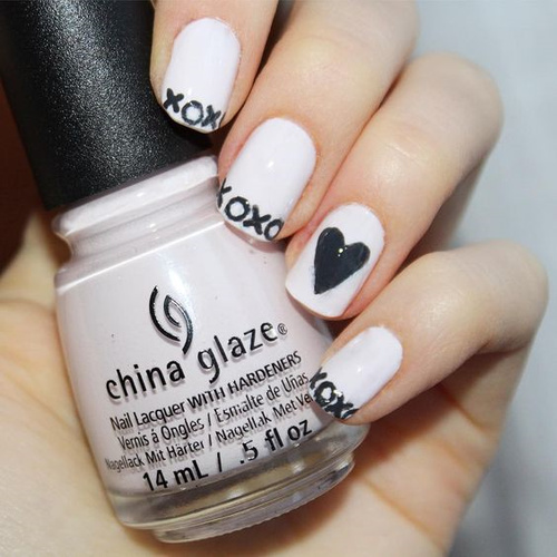 xoxo nail art