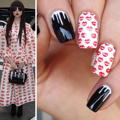 Kiss Nail Design