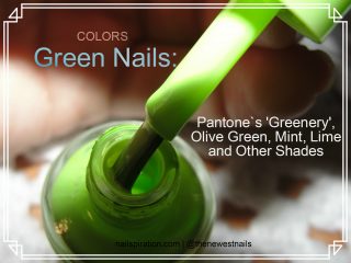 Green Nails: Fresh Designs and Nail Art Ideas