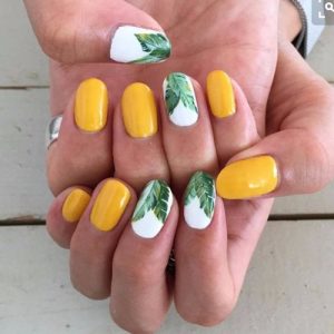 leaves-nail-design
