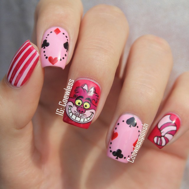 cheshire cat nails