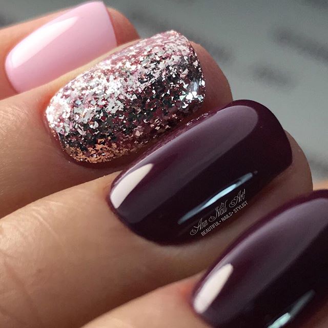 Best Wine Colored Nails of 2019 NAILSPIRATION