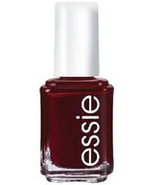 Essie Bordeaux wine red nail polish