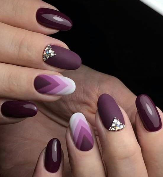 wine nails