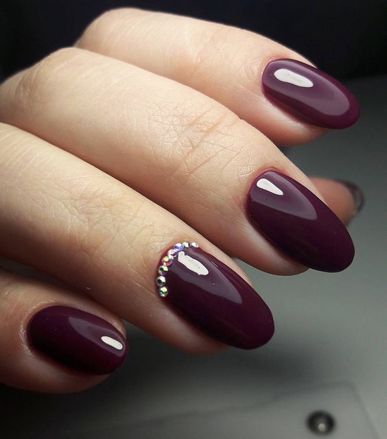 wine nails