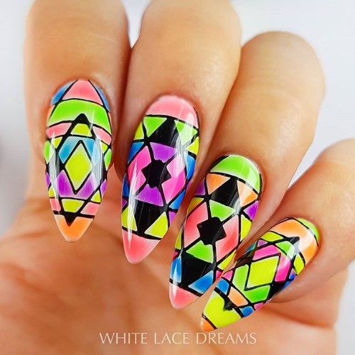 colorful-long-coachella-nails