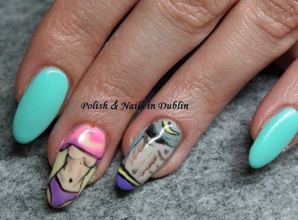 nail design fitness motivation