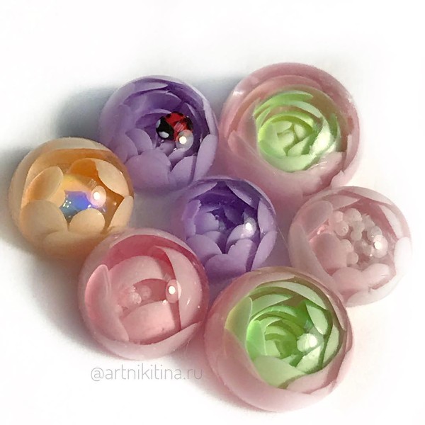 flower candy ball