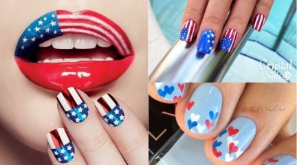 best patriotic 4th of July nails