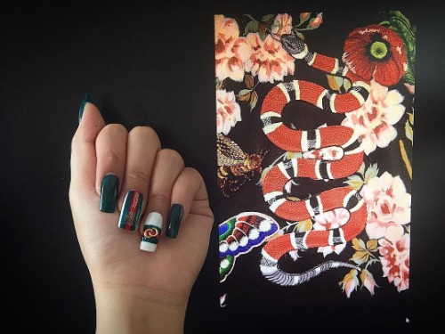 Gucci nails photo