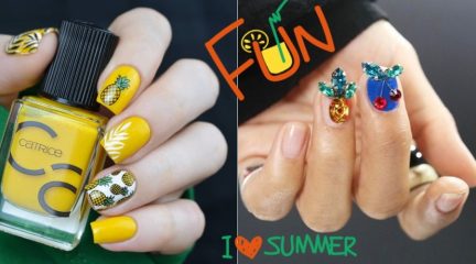best pineapple nail designs