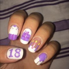 Birthday Nails: New ideas for 2020 | NAILSPIRATION