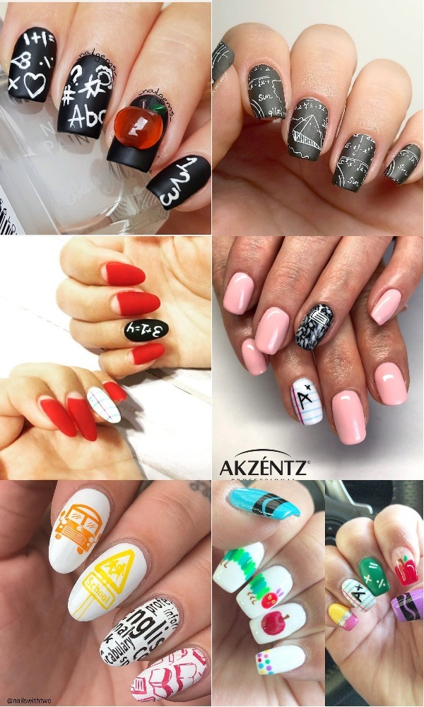 30 Great Ideas of Back to School Nails for 2024 NAILSPIRATION