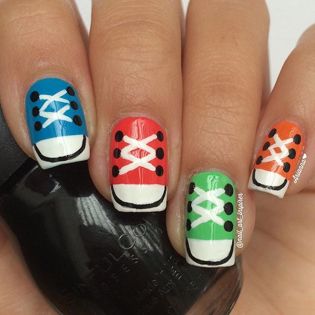 sneakers-nail-design-for-back-to-school