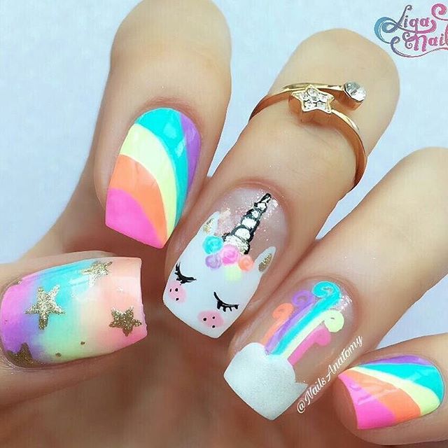 unicorn-back-to-school-nails