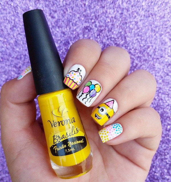 minion-birthday-nails