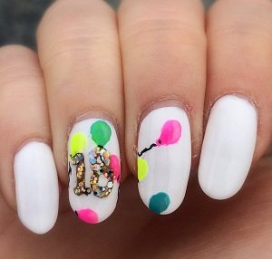 Birthday Nails: New ideas for 2020 | NAILSPIRATION