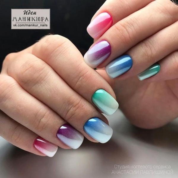 pearl-colorful-fall-ombre-nails