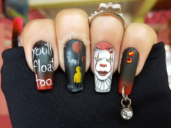 pierced halloween stephen king it nails