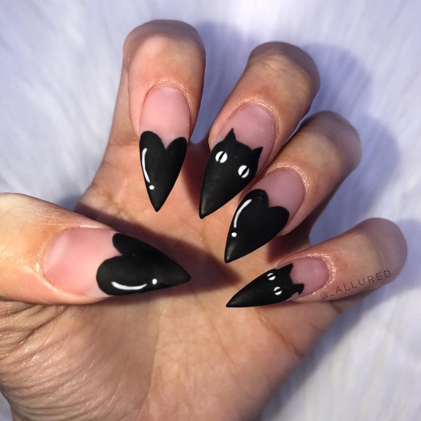 Acrylic Nail Designs 2020 Halloween Gif