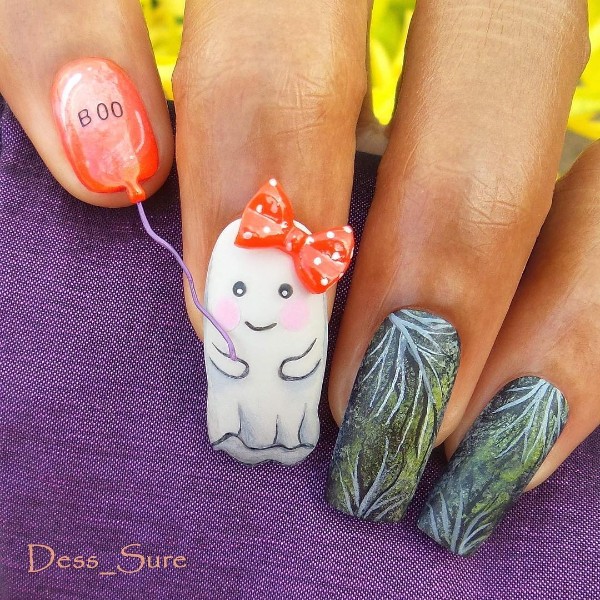 cute-ghost-halloween-nails-boo