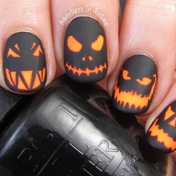 jack-o-lanterns-nails-halloween