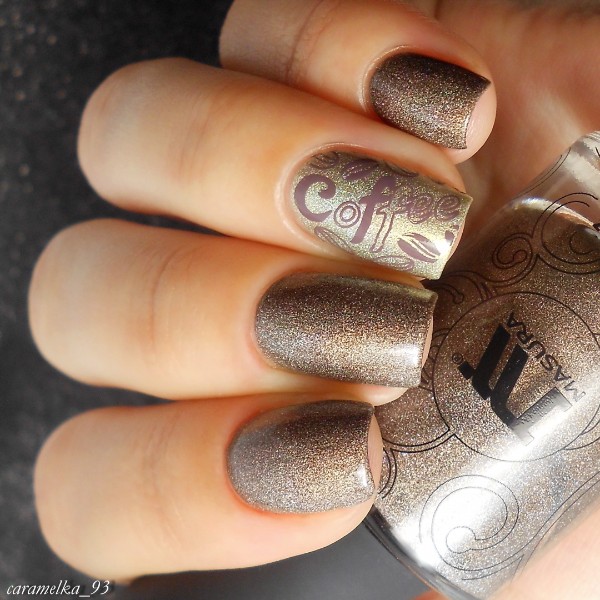 shimmering-coffee-nail-design