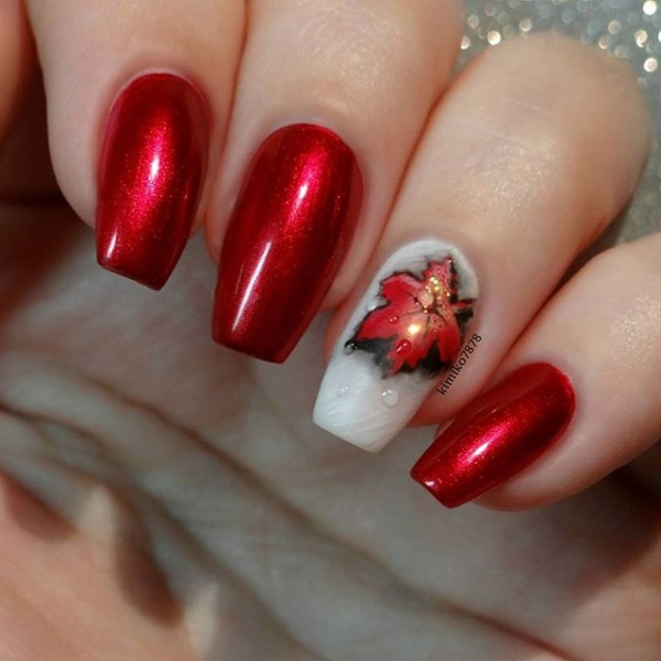 chrome-red-fall-nail-design