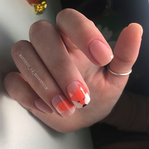 easy-cute-foxy-nail-design