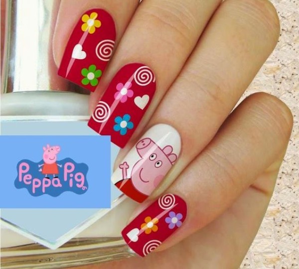 pig-peppa-nail-design