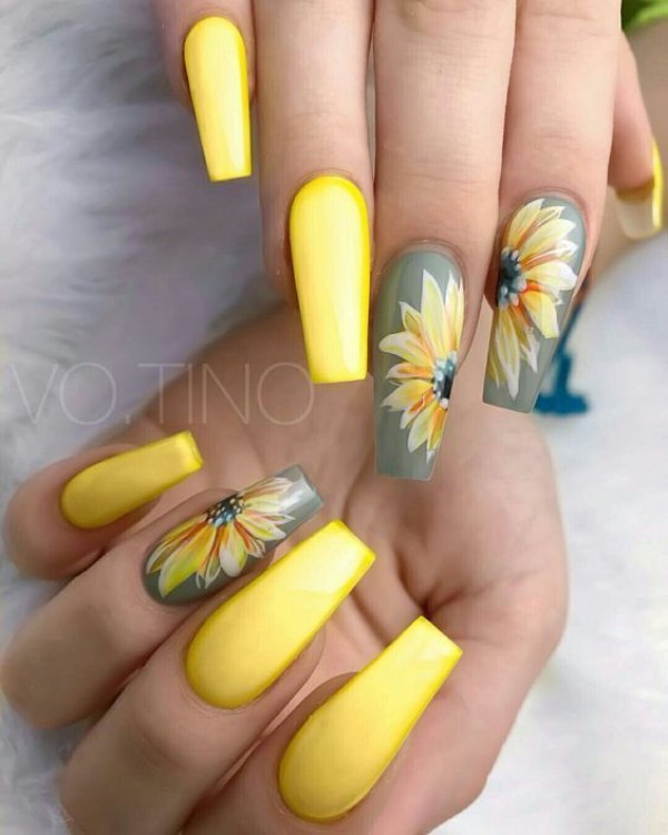 Best and Newest Yellow Nail Designs for 2021 NAILSPIRATION