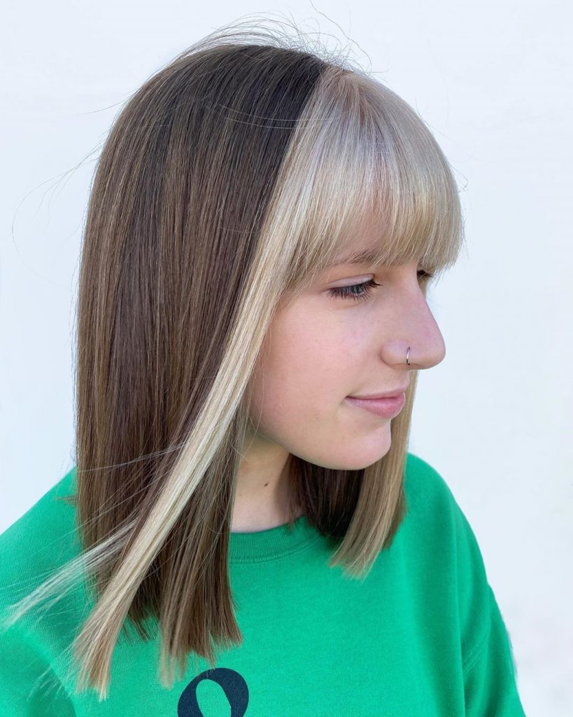 Money Pieces with Bangs for Kids and Teenage Girls