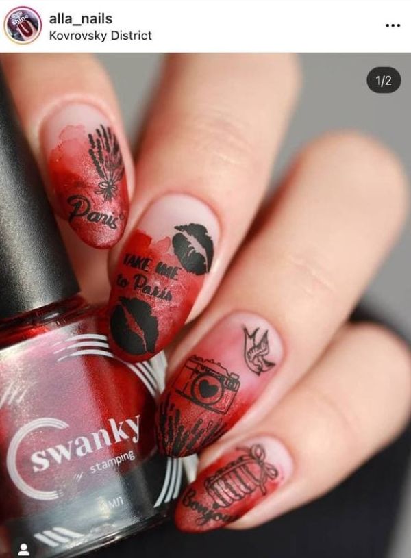 tattoo for nails