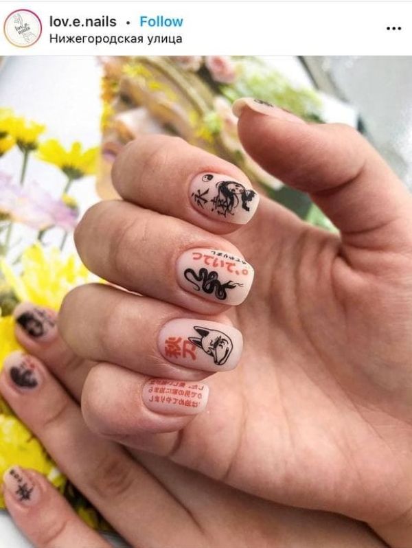 tattoo ideas for nails