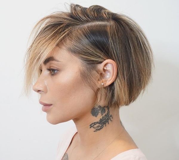 Chin-Length French Bob