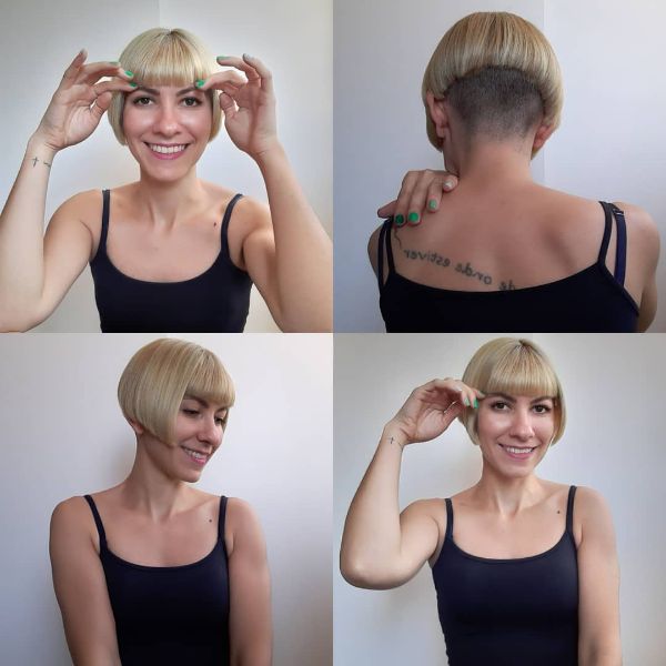 French Bob Bowl Haircut