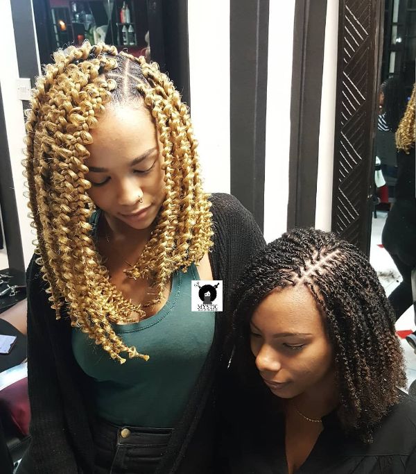 Long Bob Jungle Braids