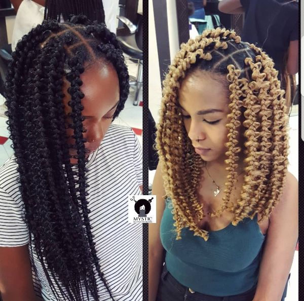 Shoulder Length Jungle Braids