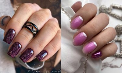 70 TOP Ideas of Purple, Violet, Lilac and Lavender Nail Designs