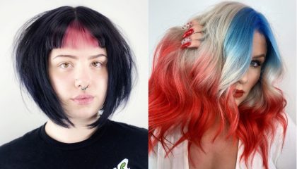 60 Ideas of Dyed Bangs and Colored Fringe Hairstyles for 2023