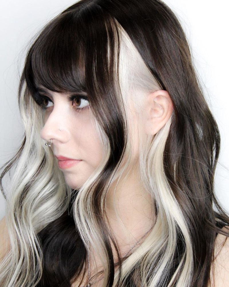 Colored Bangs