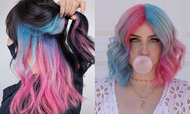 30 Trendiest Blue and Pink Hair Ideas for 2023 - NAILSPIRATION