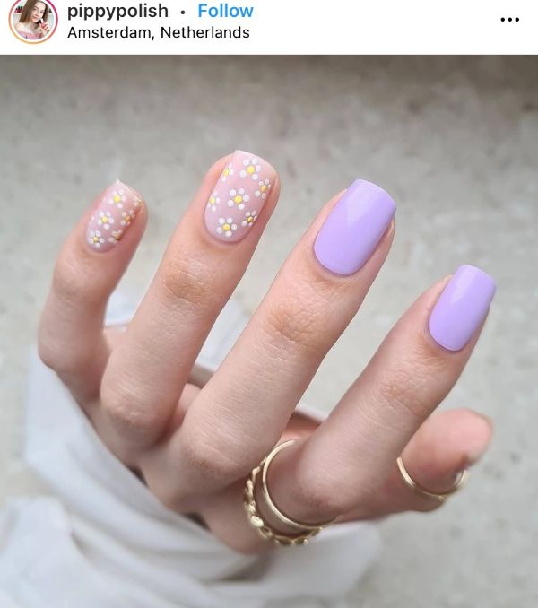 Light Purple Nails