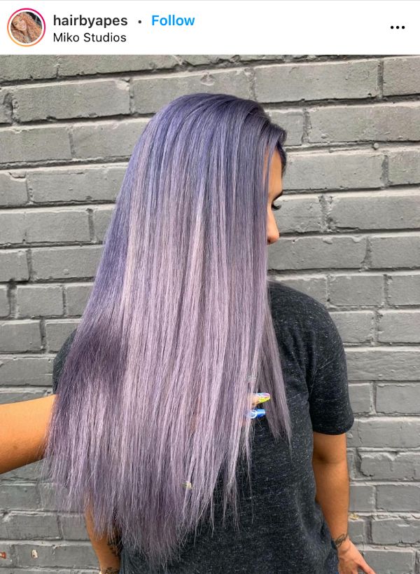 Lavender Hair