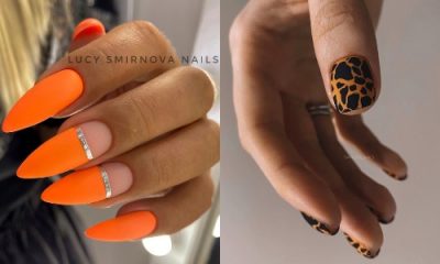 40 Most Beautiful Orange Nail Designs for 2023