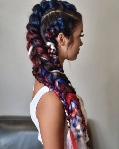 40 Top 4th of July Hairstyles and Hair Colors for 2024 [Women, Girls, Men]