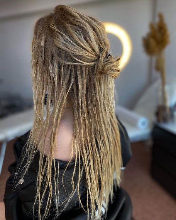 Blonde Hair Fake Eco Dreads