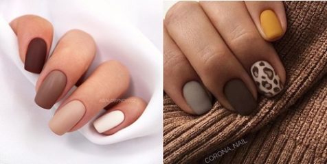 60 Ideas of Brown Nails Designs for 2022