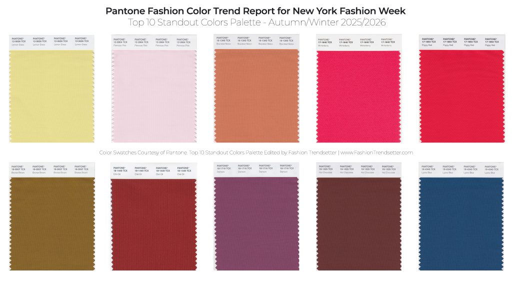 nail colors fall 2025 pantone trends runways celebritis