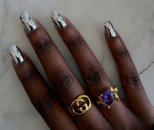 black women nail colors designs